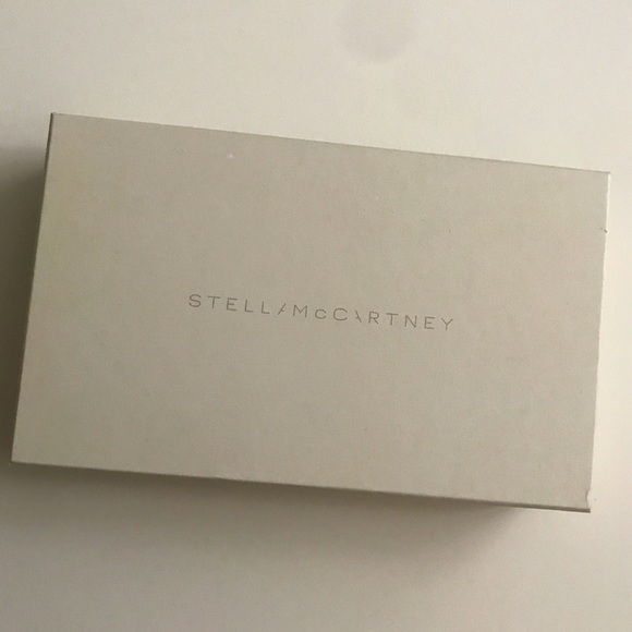 Very Rare! Stella McCartney Metallic Gold Python Falabella Wallet Vegan - Picture 13 of 13